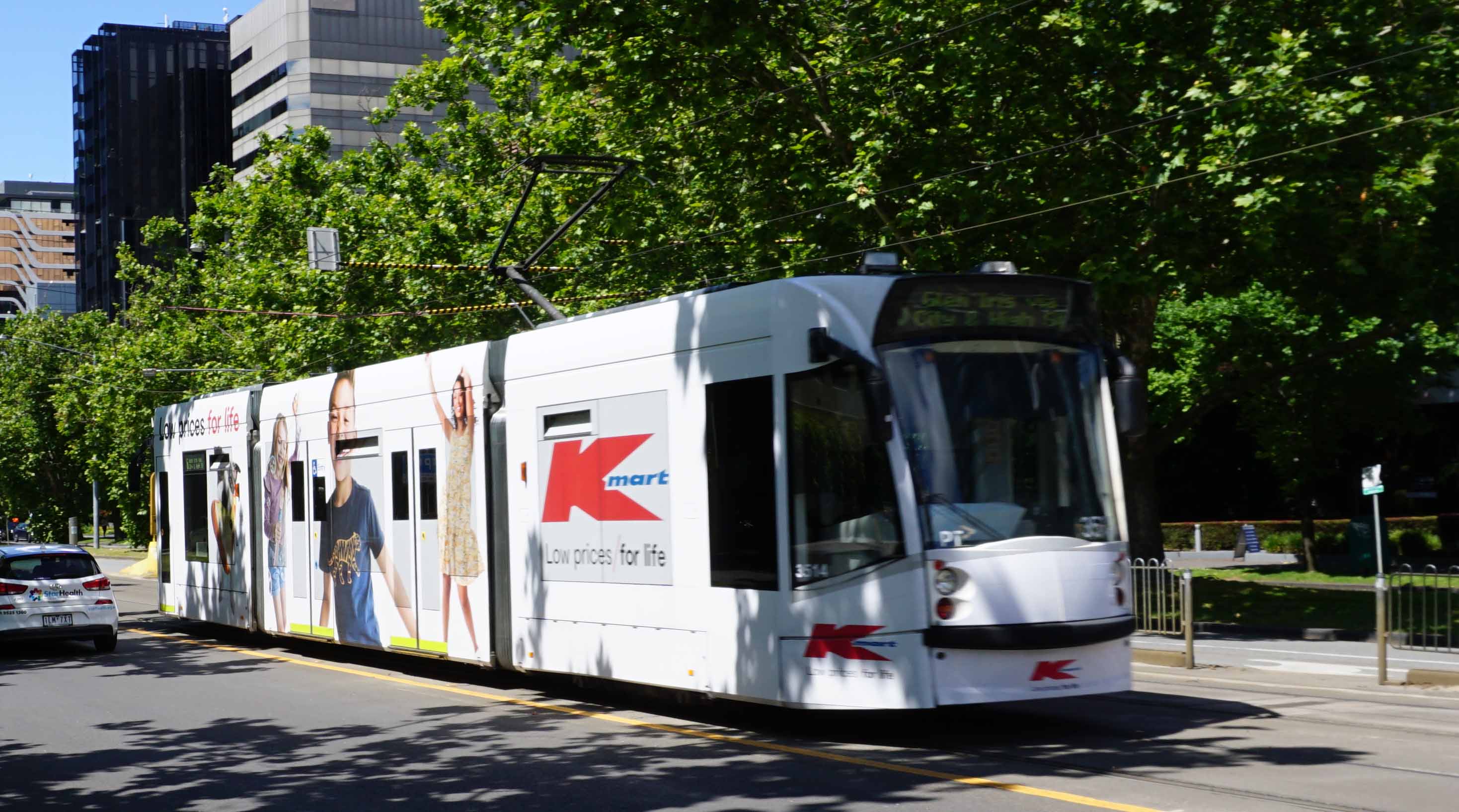 Yarra Trams Siemens Combino 3514 Kmart